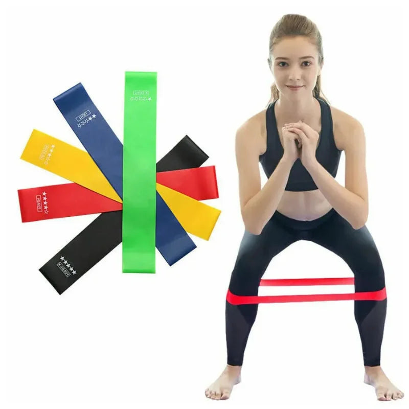 KIT de 5 Faixas Elásticas Ideal para Exercício