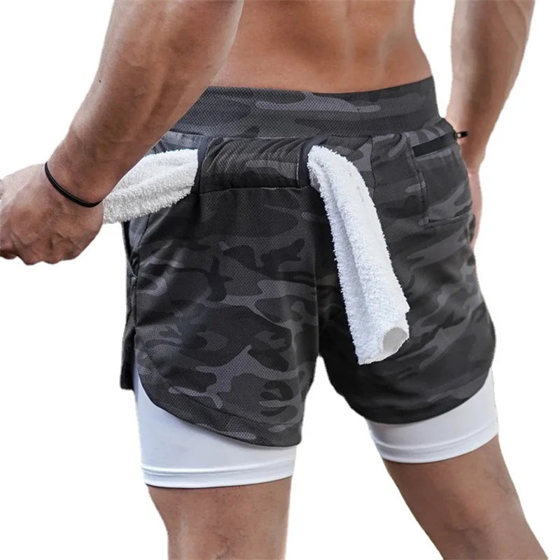 Shorts Para Treino 2 em 1 Esporte Air Effect