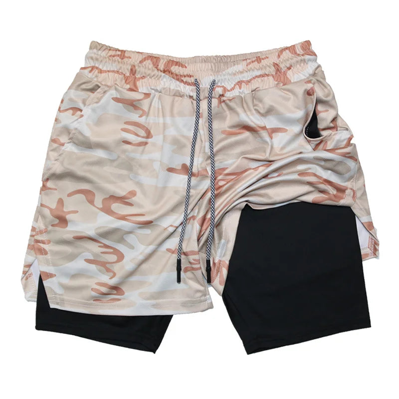 Shorts Para Treino 2 em 1 Esporte Air Effect