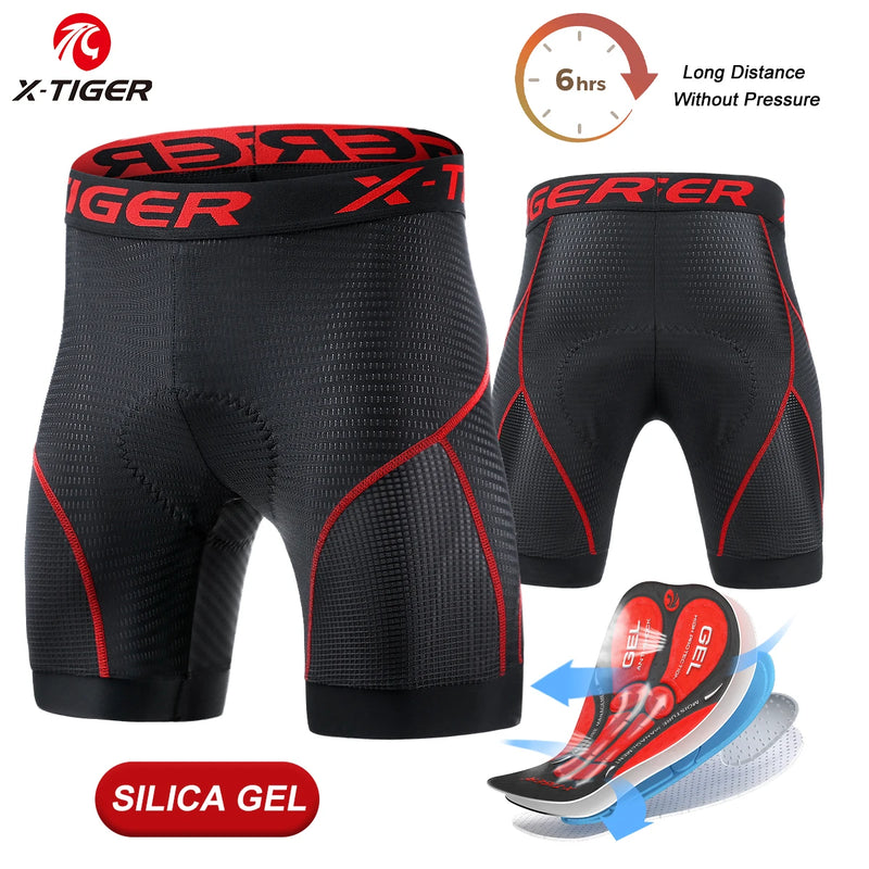 SHORT DE CICLISMO COM ALMOFADA DE GEL