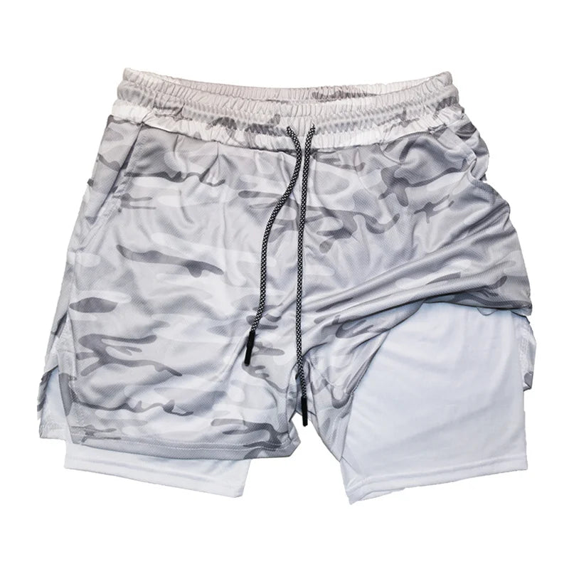 Shorts Para Treino 2 em 1 Esporte Air Effect